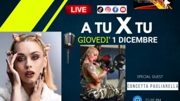 International Blog Web Tv: Alberto Selly e Concetta Pagliarella i grandi ospiti