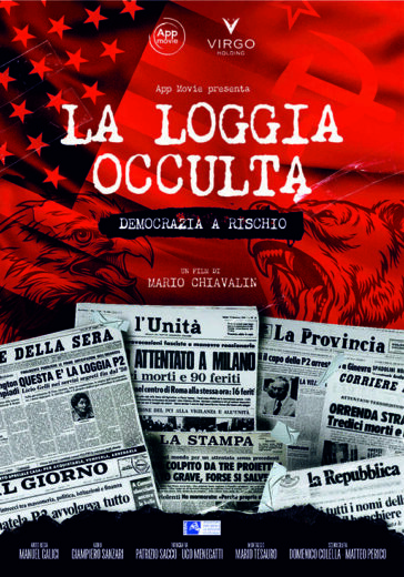 LOCANDINA LA LOGGIA OCCULTA con marchio