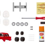 CARTUNED Custom Model Kit 1956 Chevy Nomad ph press