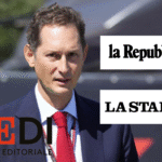 Gruppo Gedi - John Elkann PH IG