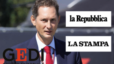 Gruppo Gedi - John Elkann PH IG