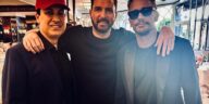 Andrea Iervolino e James Franco ph Press