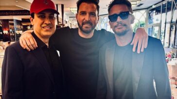 Andrea Iervolino e James Franco ph Press